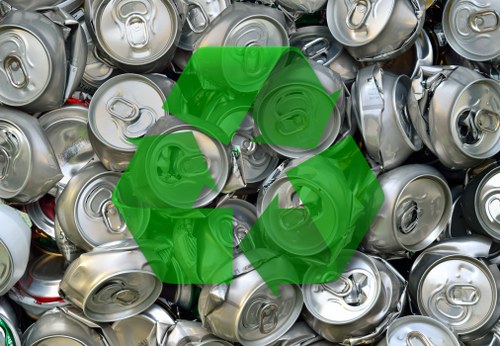 Eco-friendly recycling center in Turnham Green
